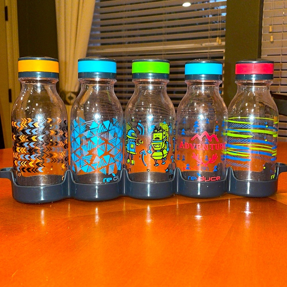 Set of School Bottles